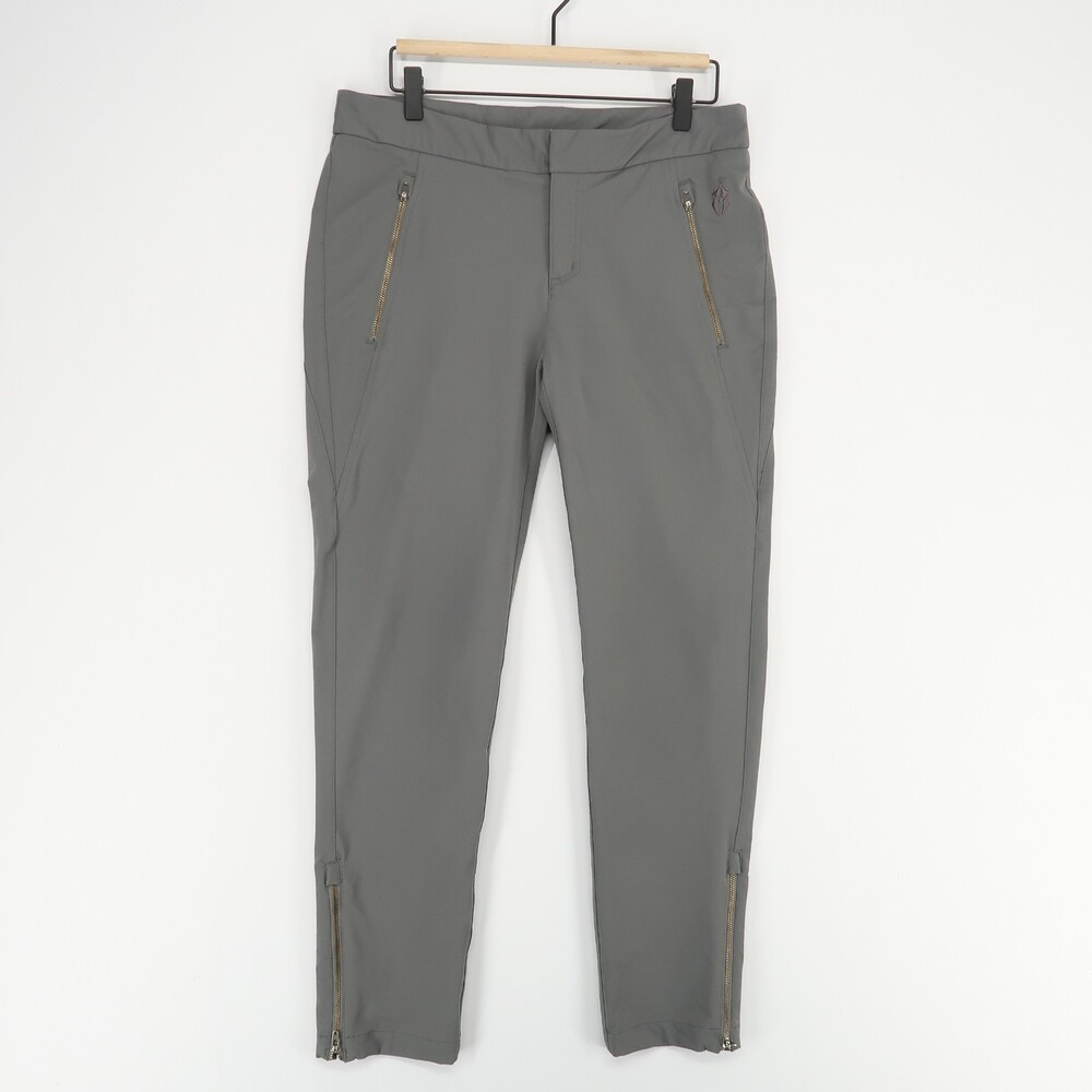 Kryptek‎ Pants Womens 10 Gray Zipper Pockets Ankle Zips Tactical Stretch